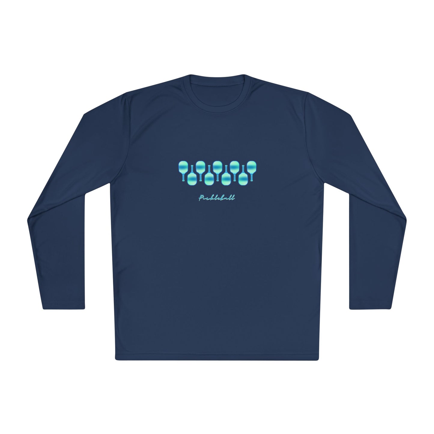 Pickle Paddles - Turquois Hues - Long Sleeved Wicking Shirt