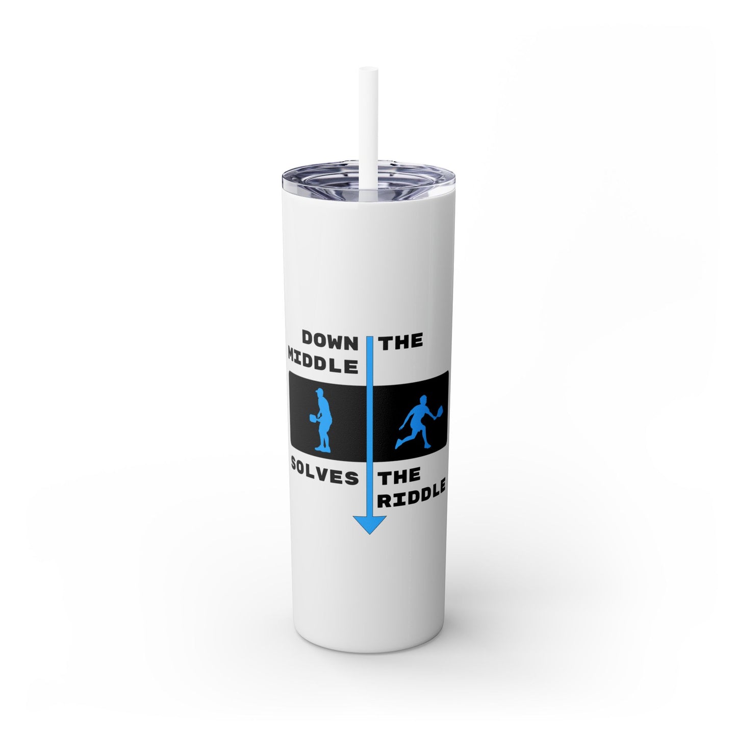 Down the Middle Solves the Riddle - Hot/Cold Beverage Container