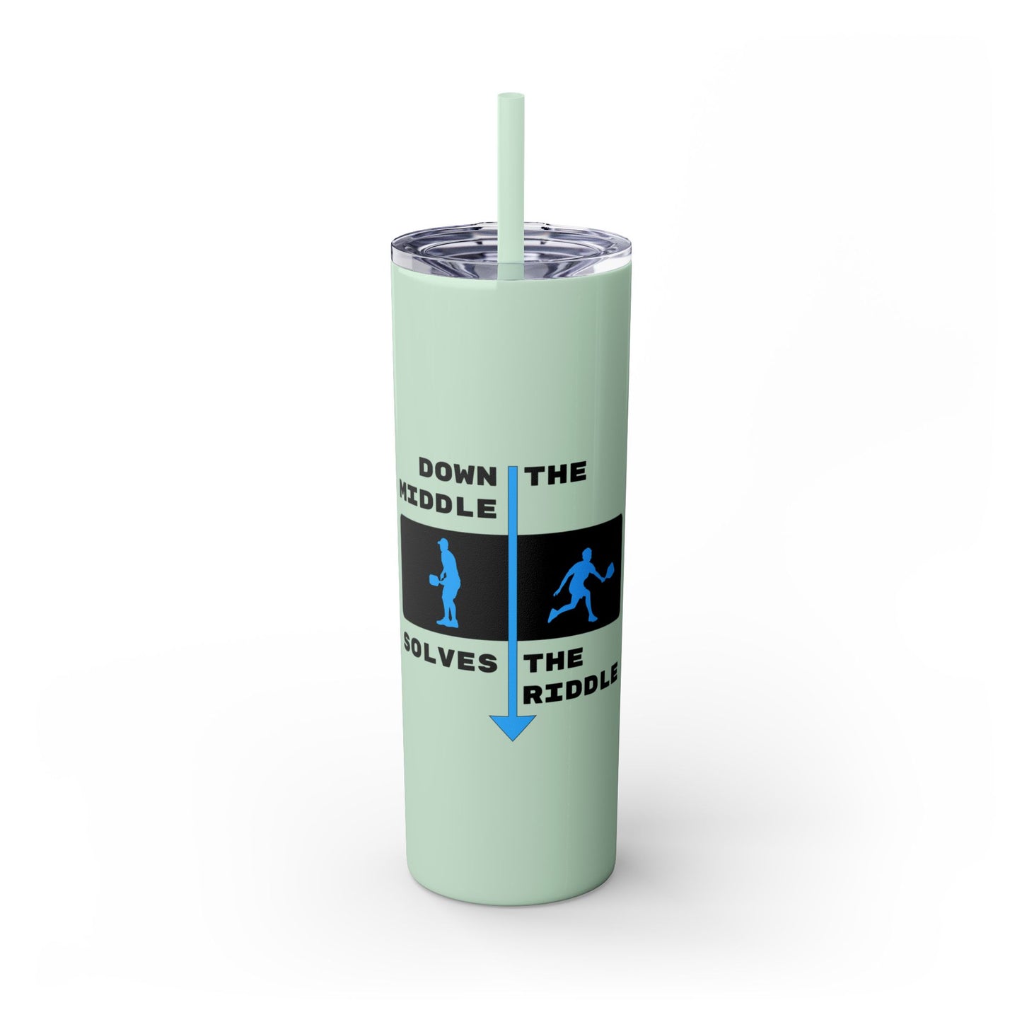 Down the Middle Solves the Riddle - Hot/Cold Beverage Container