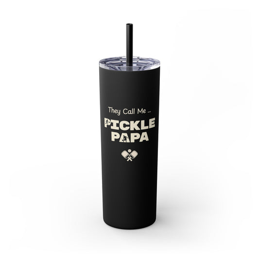 They Call Me Pickle Papa - Hot/Cold Beverage Container