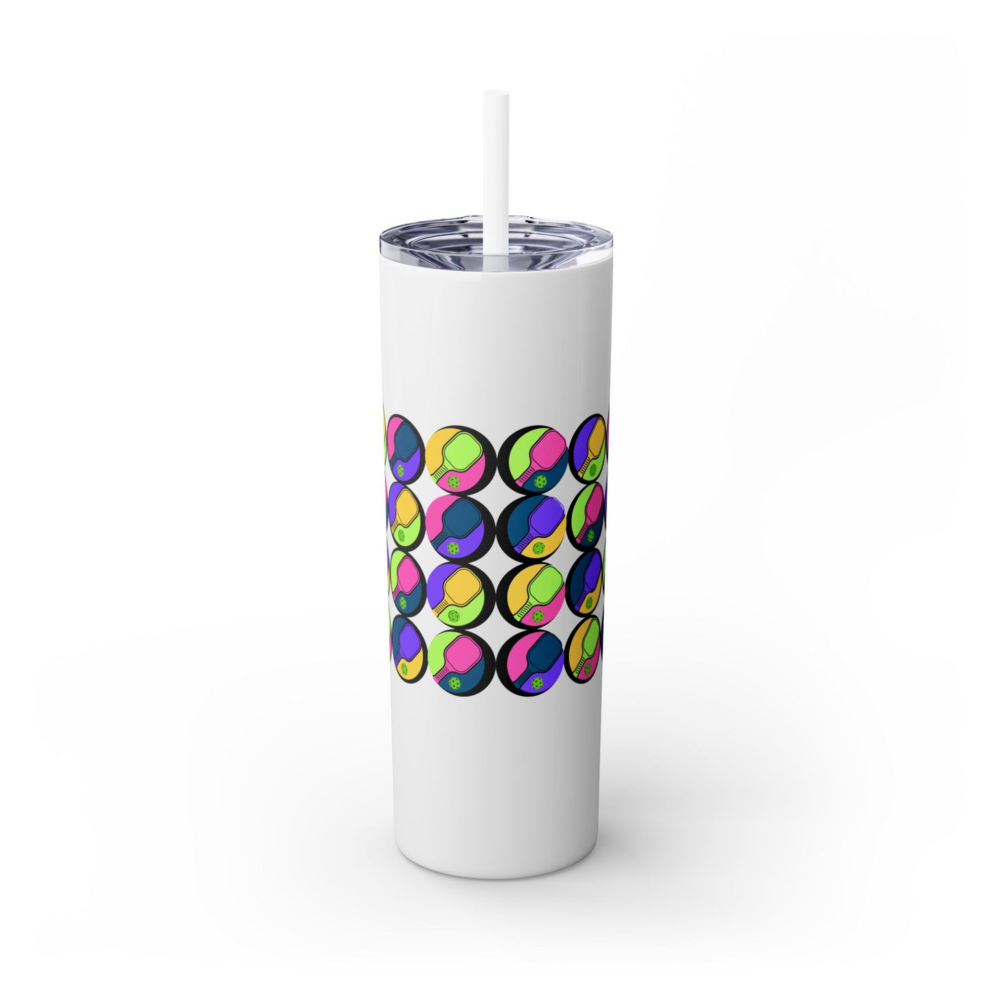 Pickleball Art - Paddles - Hot/Cold Beverage Container