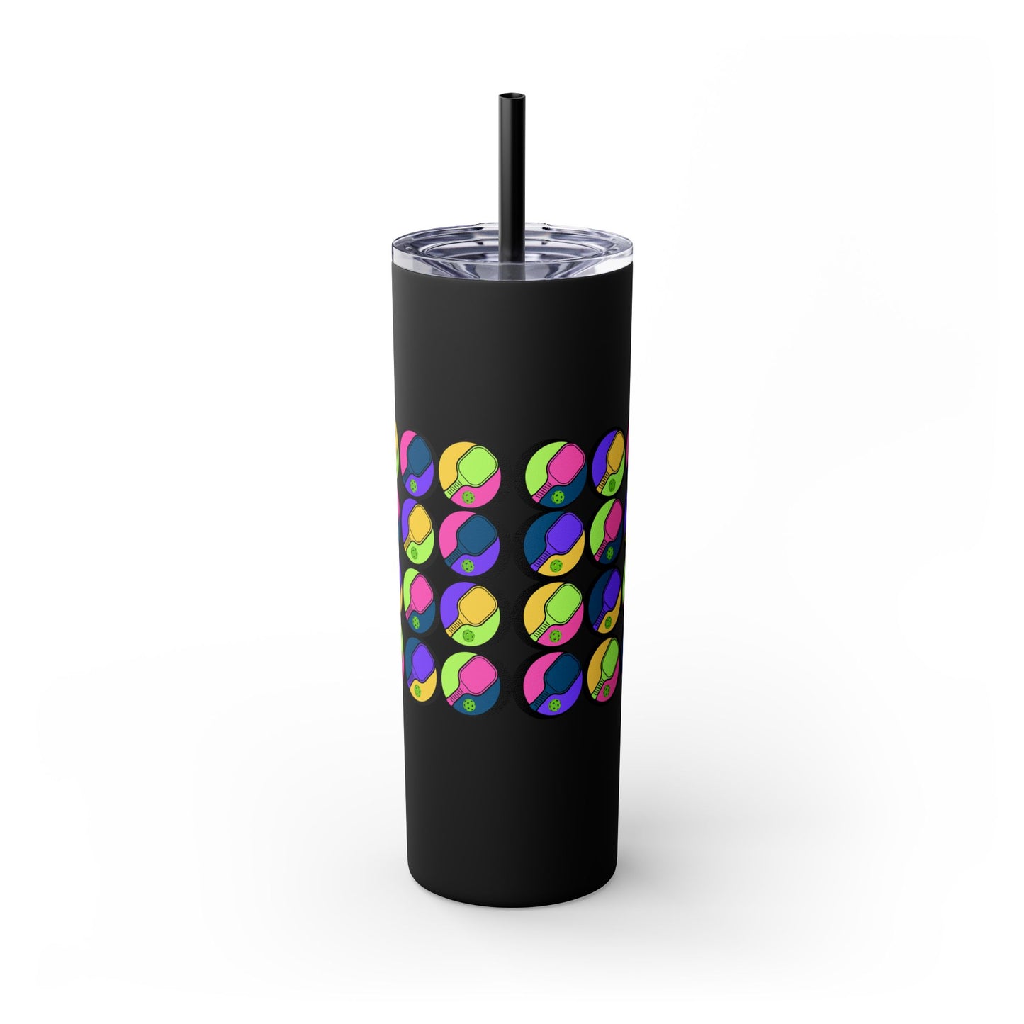 Pickleball Art - Paddles - Hot/Cold Beverage Container