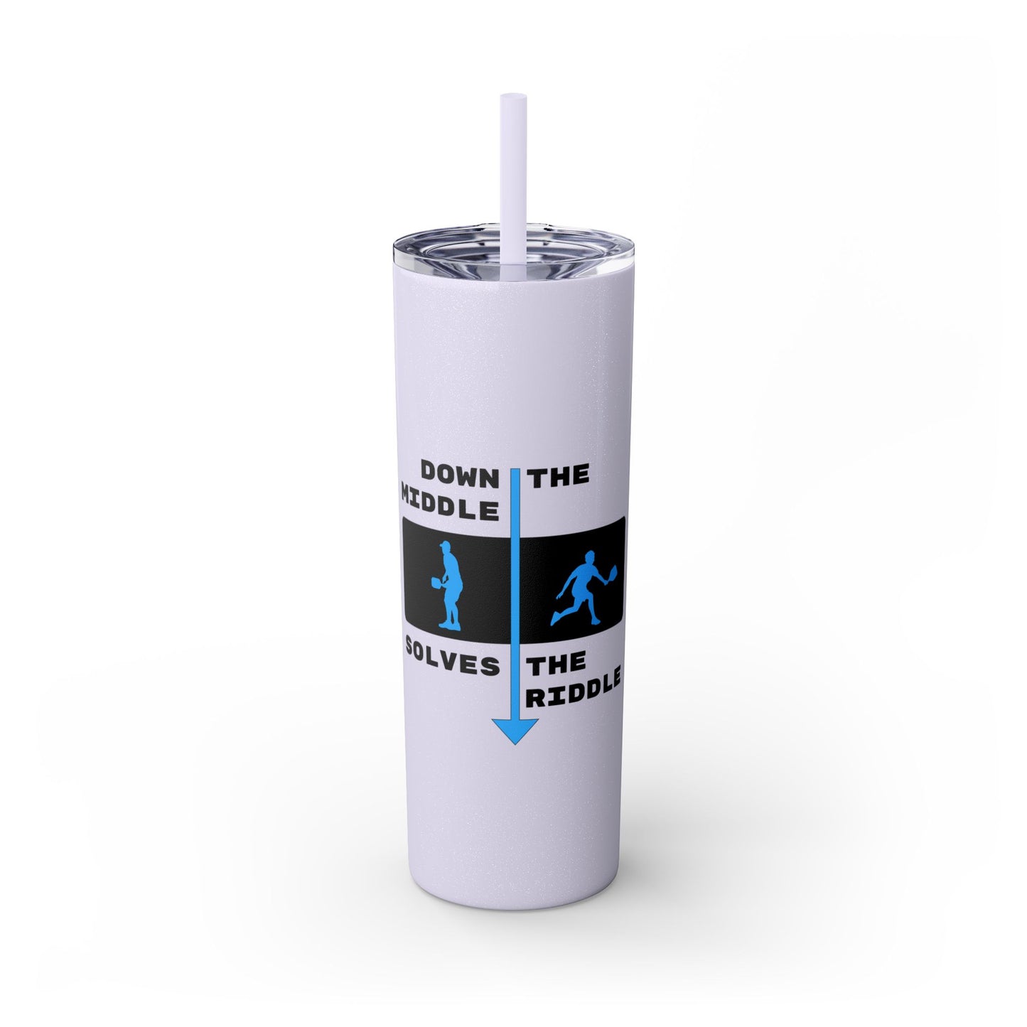 Down the Middle Solves the Riddle - Hot/Cold Beverage Container
