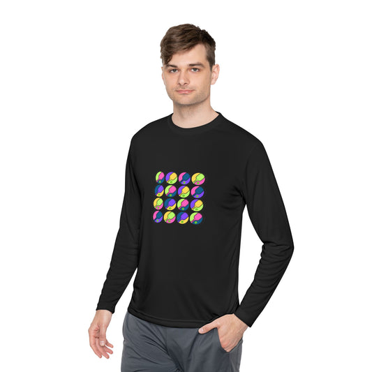 Pickleball Art - 16 Paddles - Long Sleeved Shirt