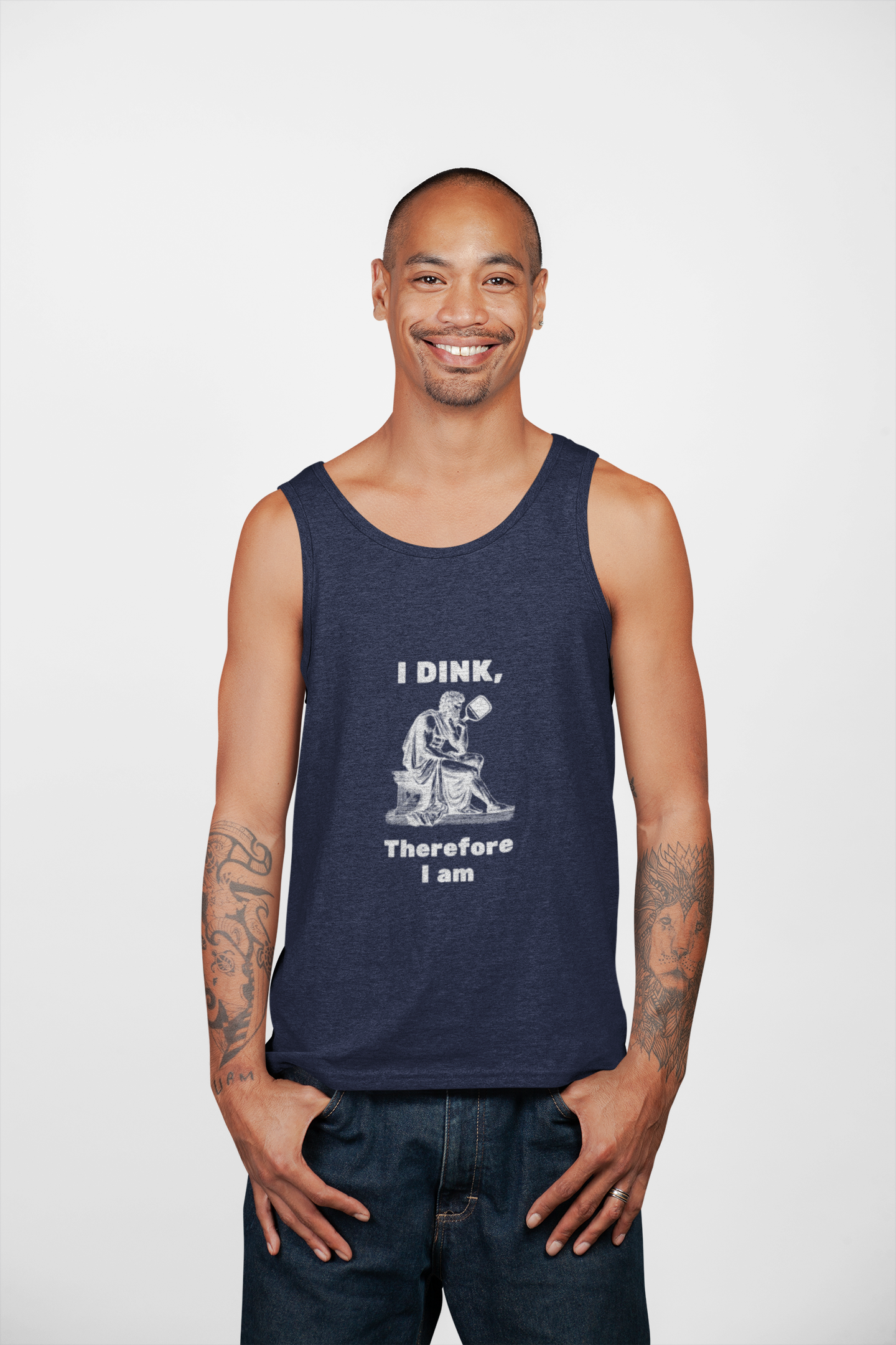 I Dink, Therefore I Am - Cotton Tank Top