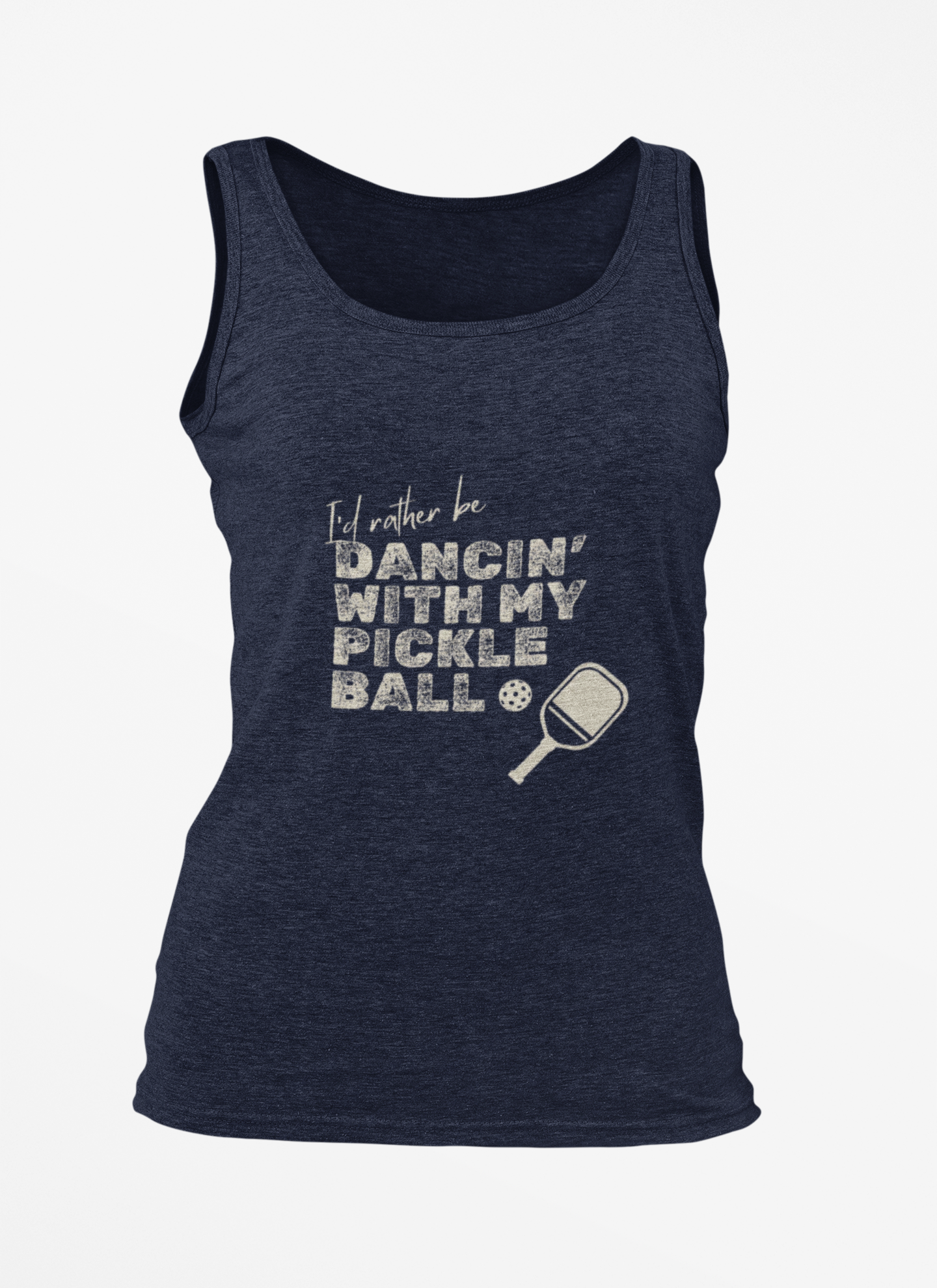 I'd Rather be Dancin' with my Pickleball - Cotton Tank Top