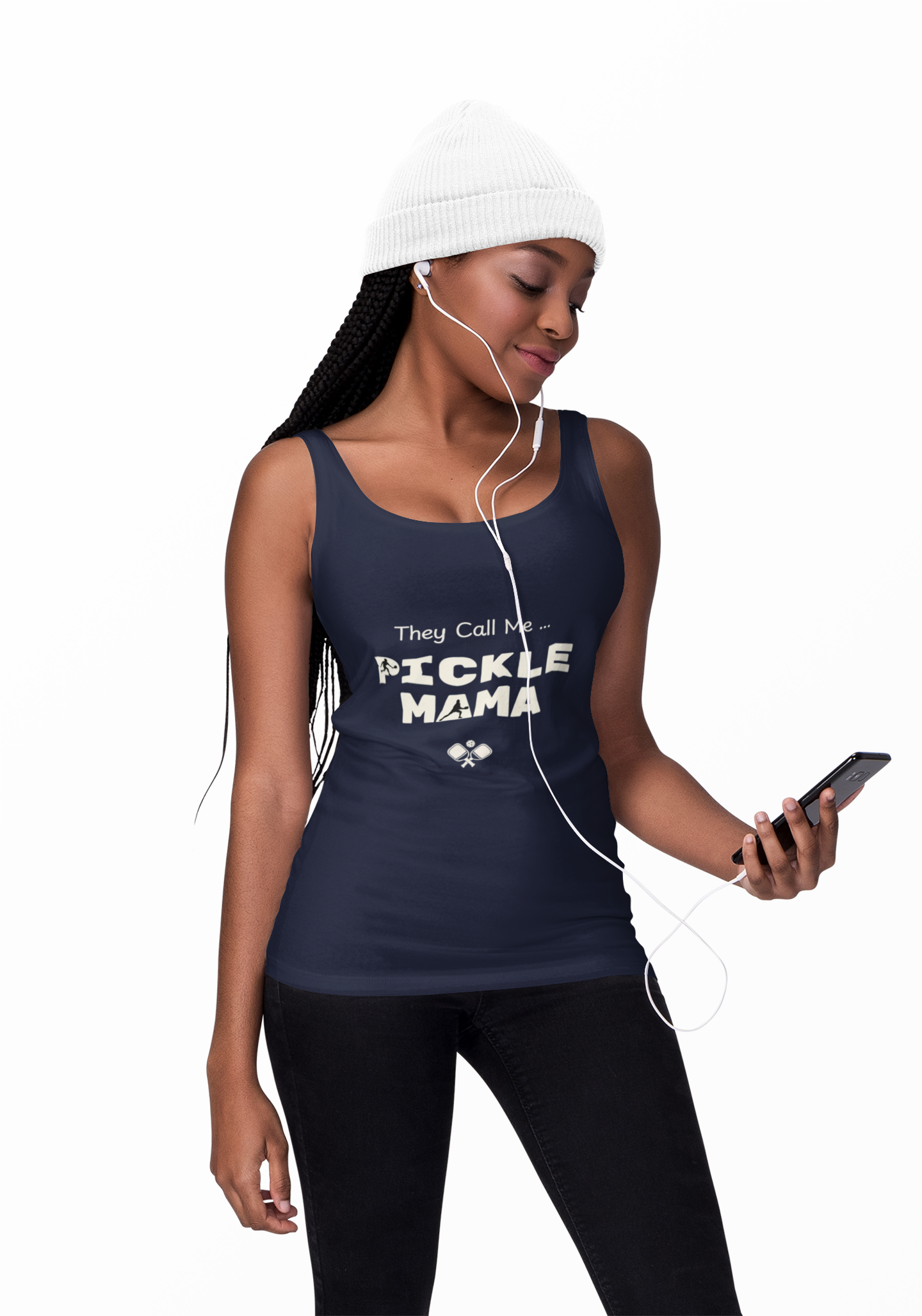 They Call me Pickle Mama - Cotton Tank Top