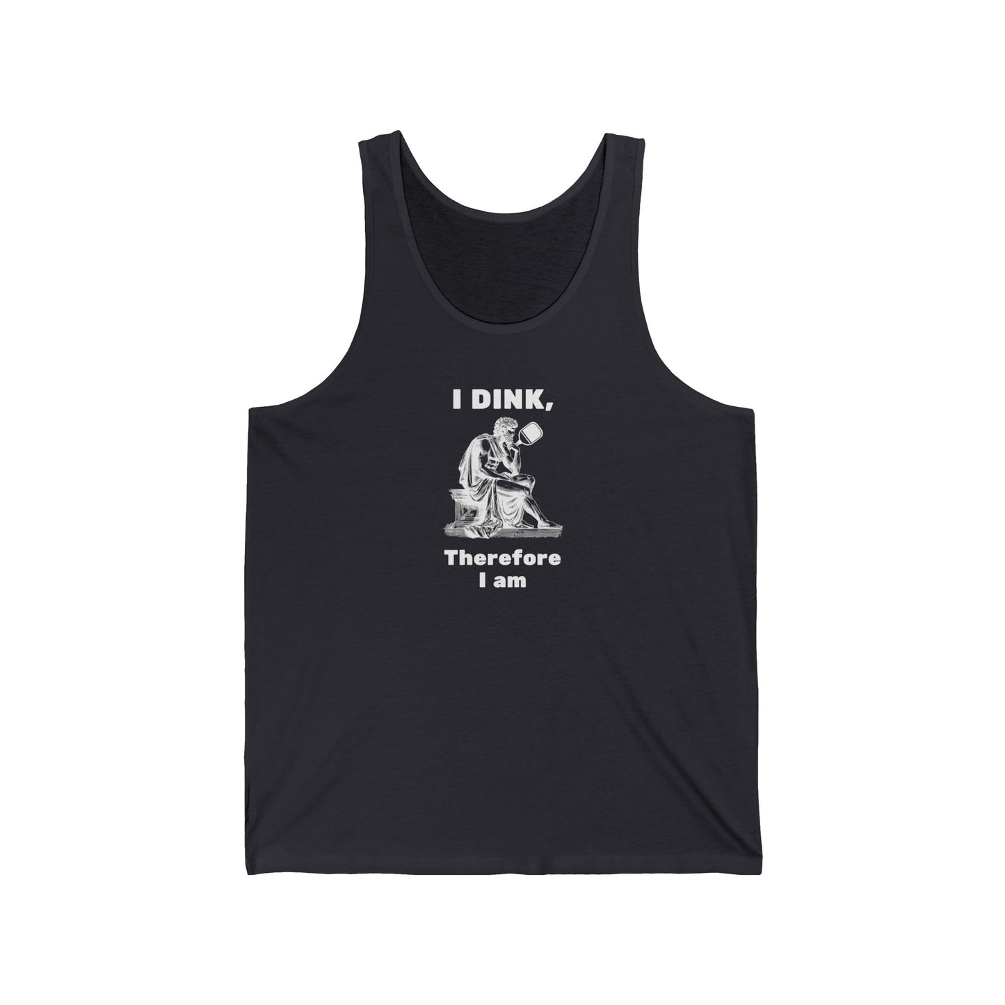 I Dink, Therefore I Am - Cotton Tank Top